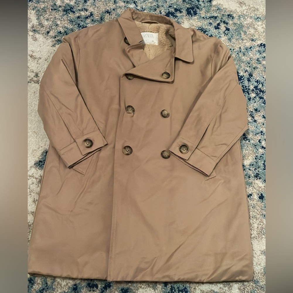 Tan trench Coat